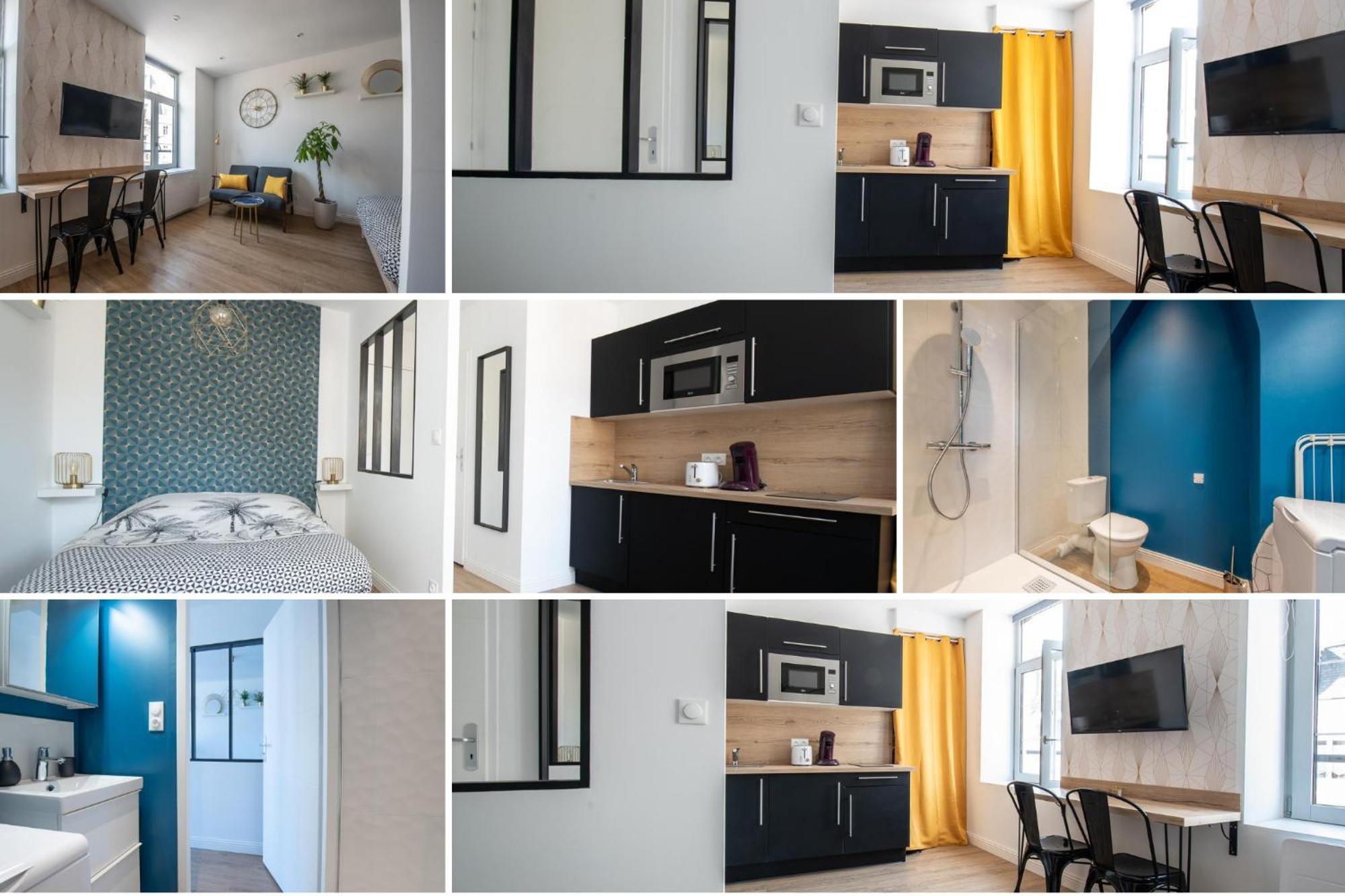 Au Nouveau Boulonnais - 4 Appartements Charmants Pour Couples, Familles Et Groupe D'Amis, Vieille Ville Et Centre Ville De Boulogne Sur Mer Екстер'єр фото