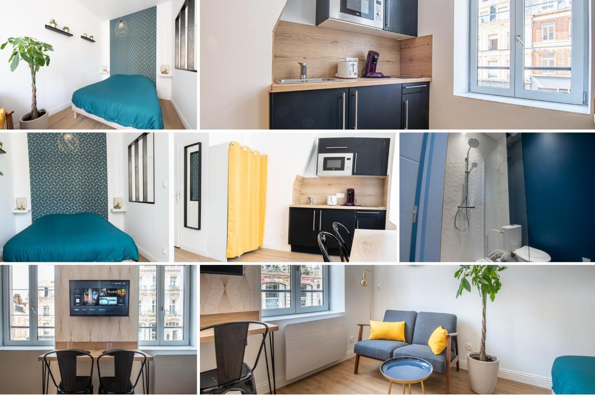 Au Nouveau Boulonnais - 4 Appartements Charmants Pour Couples, Familles Et Groupe D'Amis, Vieille Ville Et Centre Ville De Boulogne Sur Mer Екстер'єр фото