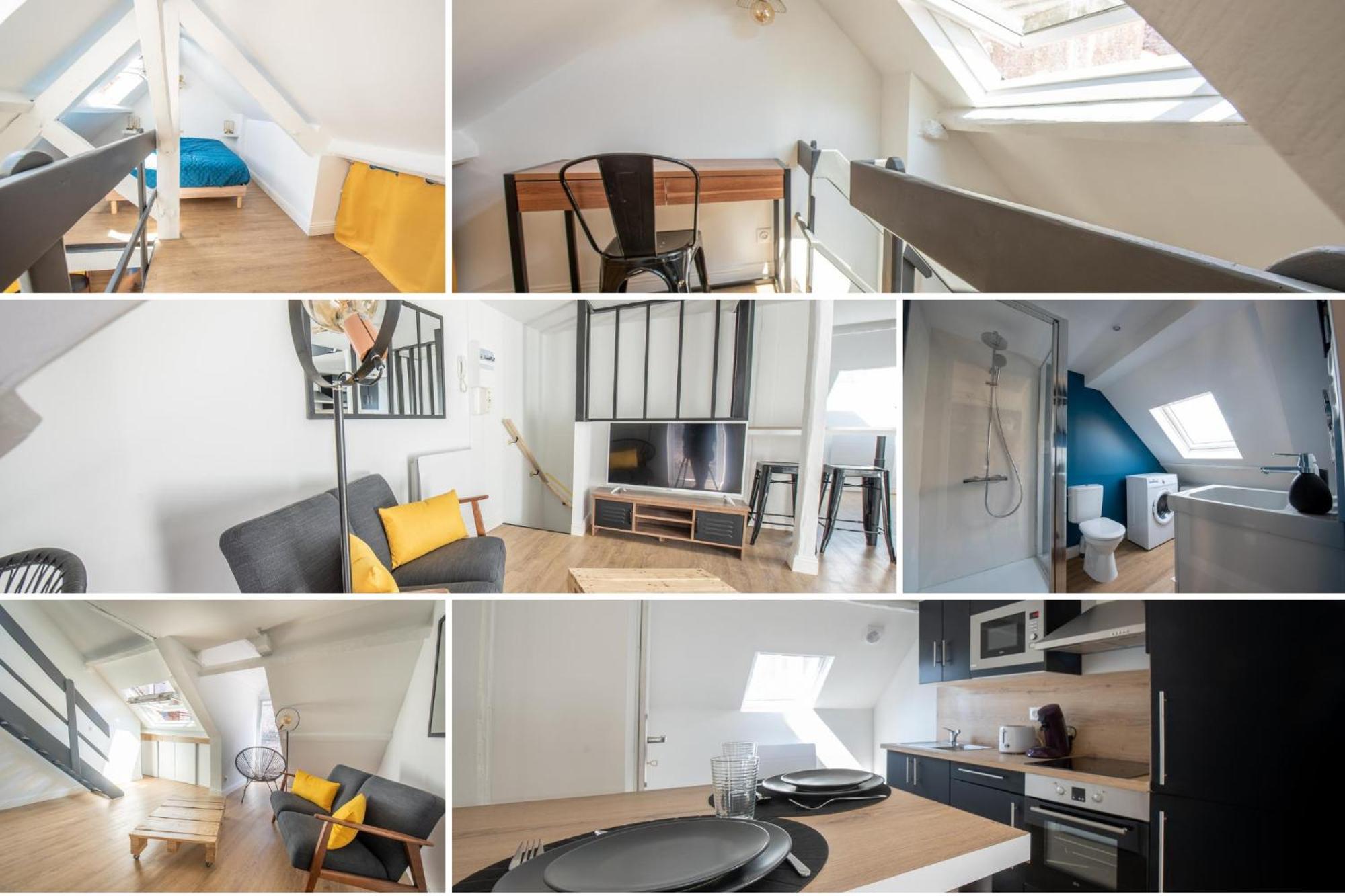 Au Nouveau Boulonnais - 4 Appartements Charmants Pour Couples, Familles Et Groupe D'Amis, Vieille Ville Et Centre Ville De Boulogne Sur Mer Екстер'єр фото