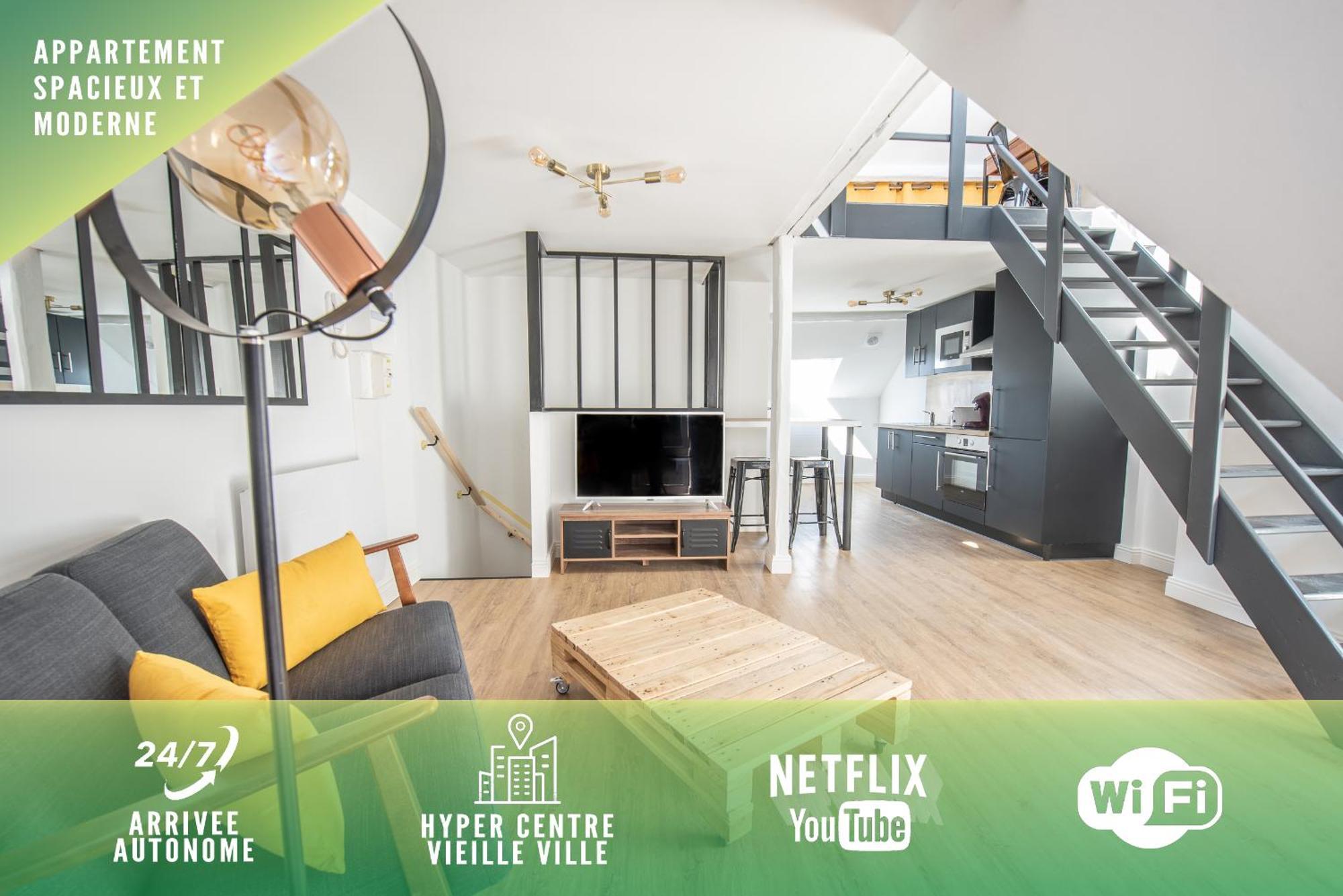Au Nouveau Boulonnais - 4 Appartements Charmants Pour Couples, Familles Et Groupe D'Amis, Vieille Ville Et Centre Ville De Boulogne Sur Mer Екстер'єр фото